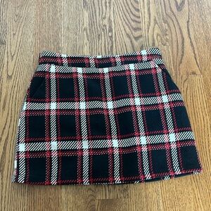 PLAID SKIRT FOREVER 21
